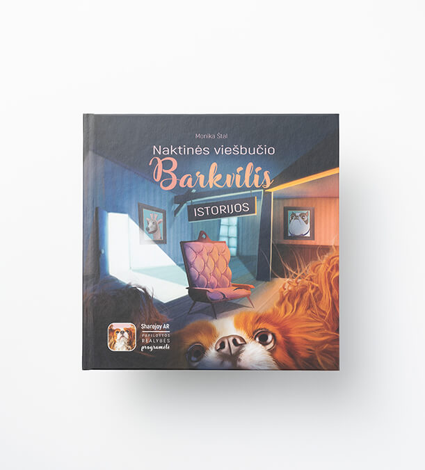 The book „Naktinės viešbučio Barkvilis istorijos“